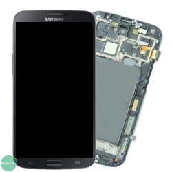 Ecran LCD avec vitre tactile Noir GALAXY MEGA i9205