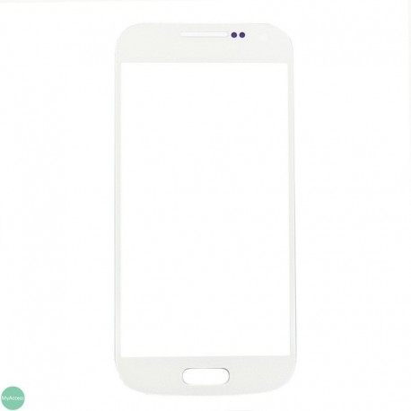 Vitre GALAXY S4 MINI i9195 Blanc