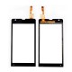 Vitre tactile Noir SONY XPERIA SP C5303 