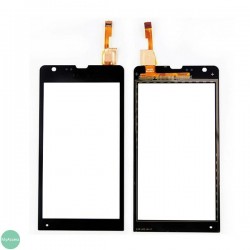 Vitre tactile Noir SONY XPERIA SP C5303 