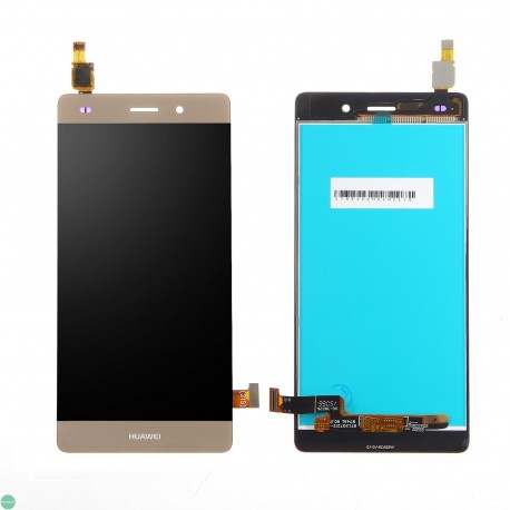 Ecran LCD avec vitre tactile Or HUAWEI P8 