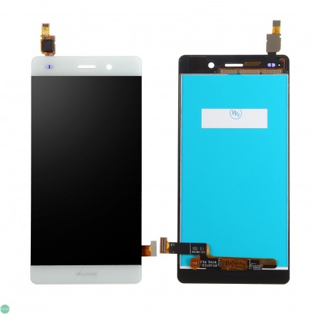 Ecran LCD avec vitre tactile Blanc HUAWEI P8 LITE