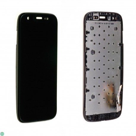 Ecran LCD avec vitre tactile et chassis Motorola Moto G