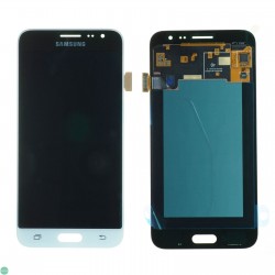 Ecran LCD avec vitre tactile Blanc GALAXY J3 (2016) J320F