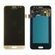 Ecran LCD avec vitre tactile Or GALAXY J3 (2016) J320F