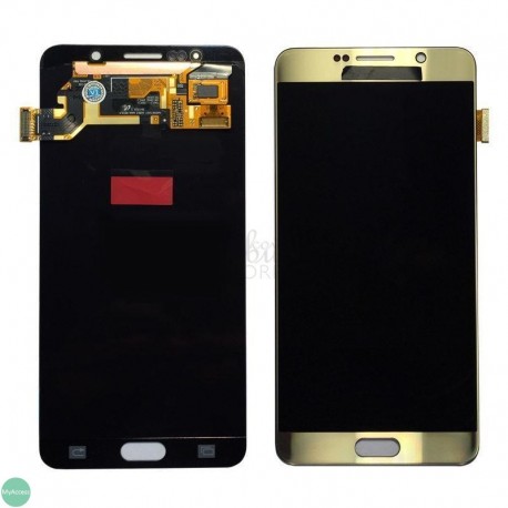 Ecran LCD avec vitre tacile Or GALAXY NOTE 5 (N920F)